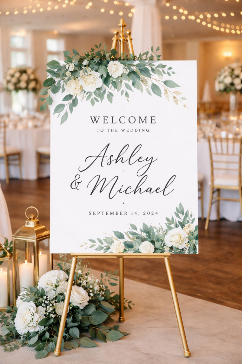 Senator Welcomesign Welcome Signs-Stamped Printing in Baton Rouge - Stamped Printing